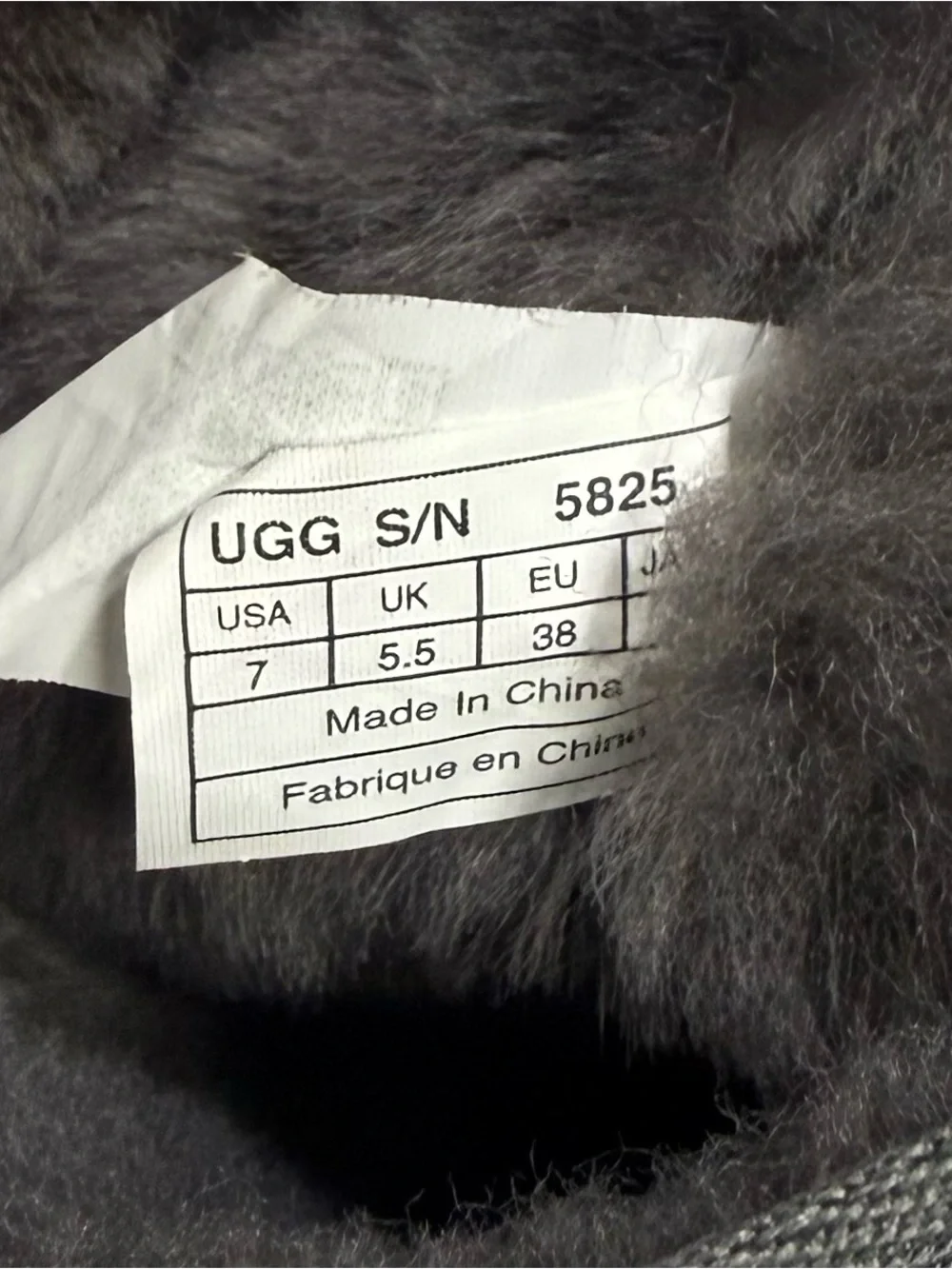 UGG Australia Boots Women's size 7 - Gray